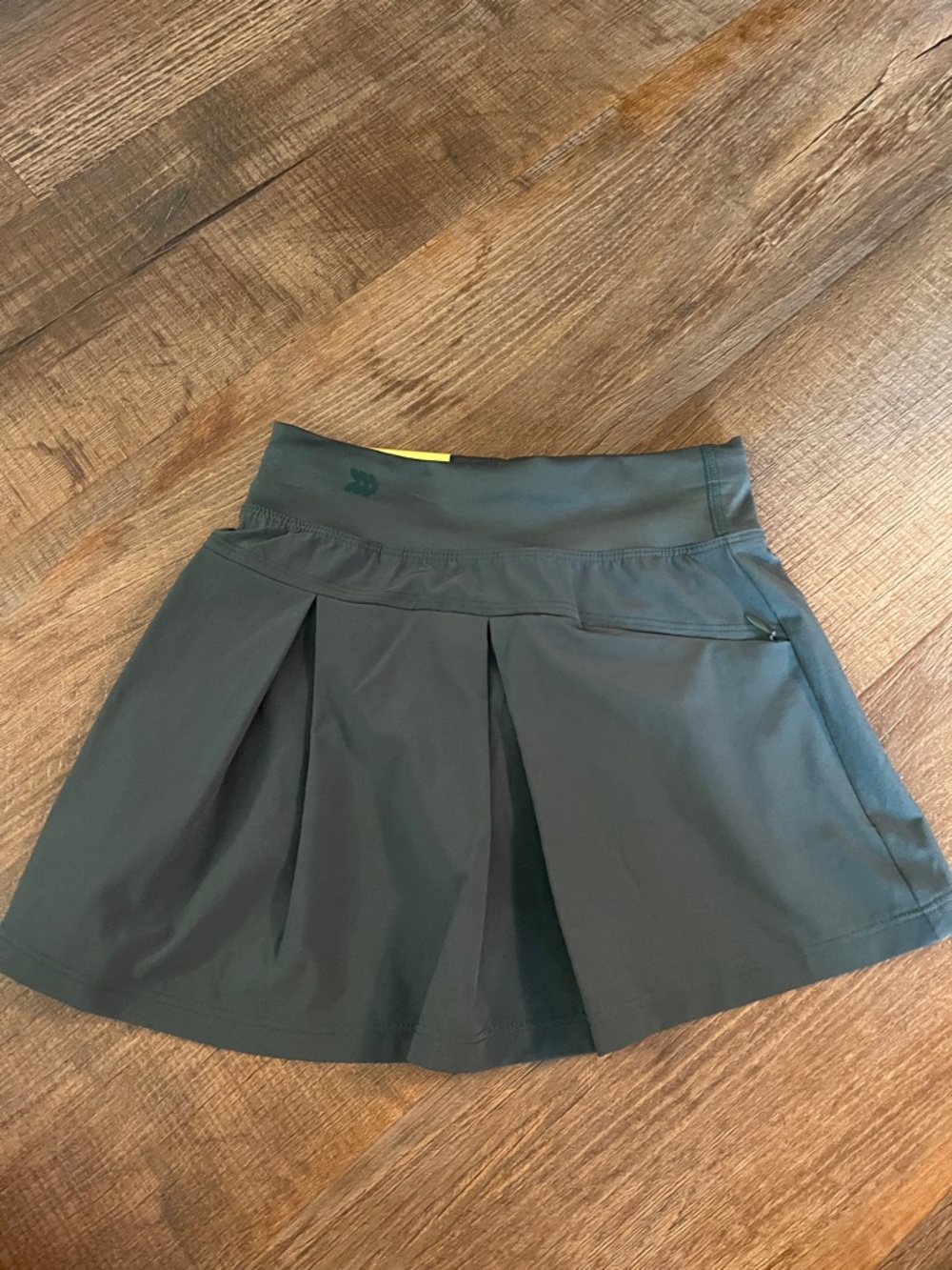 all in motion Dark Green Girls Athletic Skort